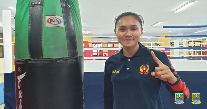 Atlet Muay Thai Bekasi, Adisty Gracelia Optimistis Raih Emas