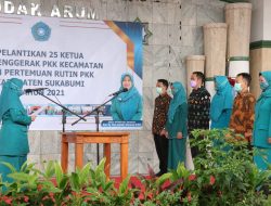 25 KETUA TP PKK KECAMATAN Di KAB. SUKABUMI DILANTIK