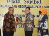 PISAH SAMBUT KAJARI, BUPATI MARWAN SAMPAIKAN  PEMBANGUNAN BERBASIS MASYARAKAT SADAR HUKUM