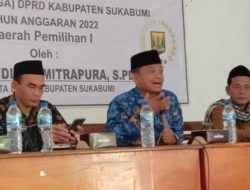 RESES III DPRD KAB SUKABUMI H. NASRUDIN “RESES MEDIA JARING ASPIRASI DAN PENYAMPAIAN PROGRAM”