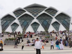 MASJID AL JABBAR DI RESMIKAN, WABUP IYOS” MEMBANGUN PERADABAN DAN SDM BERAKHLAK MULIA”