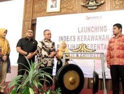 Ketua DPRD dan Wabup Sukabumi Hadiri Launching Indeks Kerawanan Pemilu