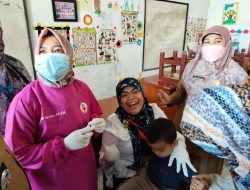 KADIS PERIKANAN MONEV SUB PIN POLIO DI BOJONGGENTENG, SEMUA ANTUSIAS DAN BERSINERGI