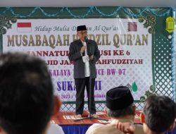 MHQ DI PERUMAHAN MANGKALAYA, CERMINAN VISI KAB. SUKABUMI