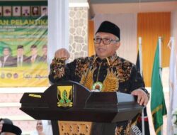 PELANTIKAN DMI WILAYAH VI, BUPATI MARWAN TEKANKAN KEMAKMURAN MESJID UNTUK KEMASLAHATAN UMAT