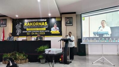 RAKORNAS ASOSIASI LPPL RADIO TV, BUPATI : TINGKATKAN TAYANGAN BERKUALITAS SESUAI PERKEMBANGAN ERA DIGITAL