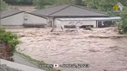 Badai Mawar Tenggelamkan Jepang, Ratusan Ribu Penduduk Dievakuasi