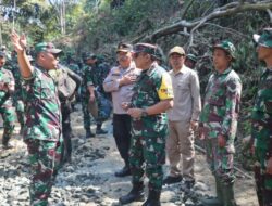 Dampingi Penanggung Jawab Operasional TMMD, Sekda: Optimalisasi Pembangunan Daerah, Wujudkan Desa Mandiri