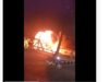 Video Ledakan Dahsyat, Diduga Tersangkut di Rel Kereta, Truk Trailer Di Tabrak Kereta Penumpang di Semarang
