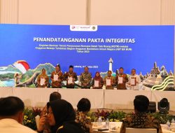 Tandatangani Pakta Integritas Percepatan RDTR, Wabup “Berdampak Besar Terhadap Investasi di Daerah”