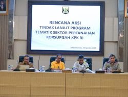 Sekda Buka Rakor Pengumpulan Dokumen Sertifikasi Tanah Pemerintah Daerah