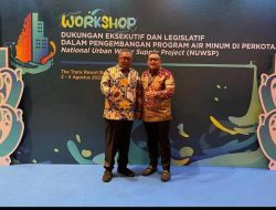 Ketua DPRD Kab Sukabumi Bersama Bupati Ikuti Workshop Pengembangan Program Air Minum Perkotaan