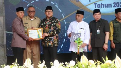 Ketua DPRD Kab Sukabumi Bersama Bupati Hadiri Baznas Award 2023