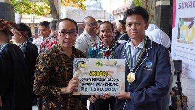 Sekda Minta Lomba Literasi Sering Dilaksanakan Menyongsong Indonesia Emas 2045.