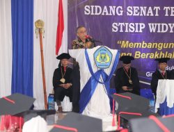 STISIP Widyapuri Mandiri wisuda 193 mahasiswa, Wabup: “Harus jadi SDM cerdas dan berdaya saing di era digital.”