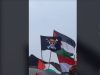 Bendera One Piece Berkibar Dalam Aksi Bela Palestina di Yogyakarta