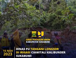 Dinas PU Tangani Longsor di Kecamatan Kalibunder