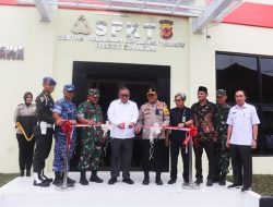 RESMIKAN DUA GEDUNG DI MAPOLRES SUKABUMI