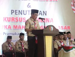 KAK ADE SURYAMAN MENUTUP KURSUS PEMBINA PRAMUKA MAHIR TINGKAT DASAR PKNPES ASSALAM 2024