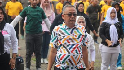 WABUP IYOS ” DUKUNG SUKSESNYA PELAKSANAAN PEMILU, PENYELENGGARA HARUS SEHAT FISIK”