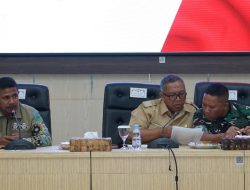 RAKOR KESIAPAN PEMILU SERENTAK 2024, BUPATI SUKABUMI” MEMASTIKAN PEMILU AMAN DAN KONDUSIF”