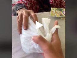 Video Nasi Bungkus Dibayar Uang Mainan Oleh Seorang Nenek, Pedagang Nasi Tetap Ikhlas Menerimanya