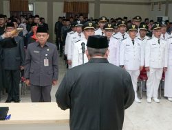 Bupati Sukabumi Minta Seluruh Pejabat yang di Lantik Jaga Amanah