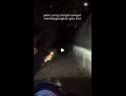 Video Penampakan Mahluk Halus, Biasa Pulang Lewat Tengah Malam, Ketemu Poci Dibilang Cees