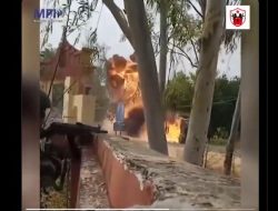 Video, Bak Film Action, Pemberontak Myanmar Sergap Konvoi Truk Calon Prajurit Angkatan Darat