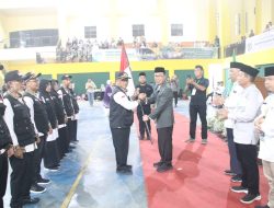 Lepas Calon Jemaah Haji Kloter 03, Sekda Sampaikan Pesan Bupati Sukabumi