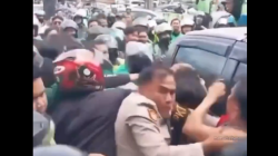 Video Solidaritas Ojol, Mengamuk Tak Terima Rekannya Dianiaya Juru Parkir di Pekanbaru