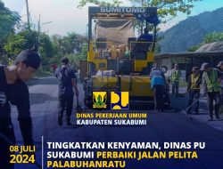 DPU Kabupaten Sukabumi Perbaiki Jalan Pelita Jayanti Palabuhanratu