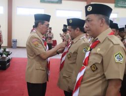 Saka Amal Bakti Kemenag Kab Sukabumi Dilantik, Sekda Minta Antisipasi Dampak Teknologi Informasi