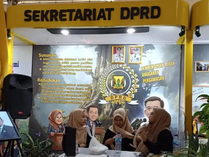 Sekretariat DPRD Kabupaten Sukabumi Suguhkan Konsep Berbeda di Sukabumi Expo 2024.