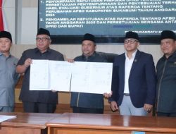 Paripurna DPRD, Bupati: “Pemda Telah Sampaikan Seluruh Dokumen Evaluasi Gubernur atas Raperda Perubahan APBD 2024”