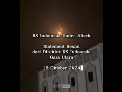 MER-C :  Artileri Israel Hantam RS Indonesia di Gaza Utara