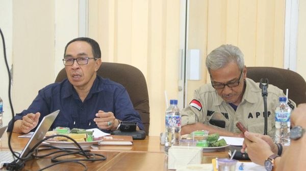 Sekda Ade Pimpin Rapat Pembahasan Pemenuhan Dokumen MCP-KPK