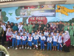 Sekda Dampingi Danrem 061/Suryakencana Kunker Pemberian Makanan Bergizi di Wilayah Kabandungan