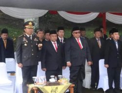 Ketua DPRD Kabupaten Sukabumi Bacakan Pesan Pesan Pahlawan