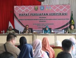 Persiapan verifikasi program P2WKSS, Sekda targetkan juara