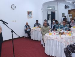 Terima Kunjungan Kerja Danlanal Bandung, Wabup: “Mendukung Keamanan dan Ketertiban Wilayah”