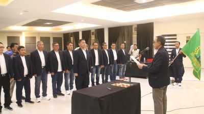 Sekda Kukuhkan Kepengurusan Badan Pembina Olahraga Korpri Kab. Sukabumi Masa Bakti 2024–2027