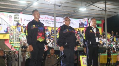 Ketua Koni  Dampingi Bupati Sukabumi Buka Porkab 2024