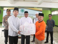 Bupati Sukabumi lepas pendistribusian bantuan ke 25 kecamatan terdampak bencana.