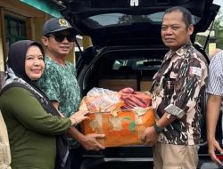 Masyarkat Terdampak Desa Cibitung Terima Bantuan Dari Anggota DPRD Kabupaten Sukabumi