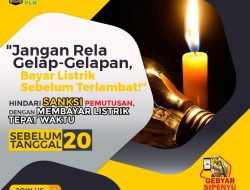 Jangan Rela Gelap Gelapan Bayar Listrik Sebelum Terlambat