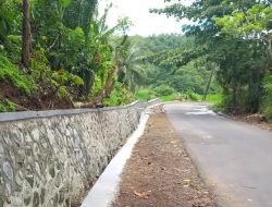 Dinas PU Kabupaten Sukabumi Bangun TPT di Titik Rawan Longsor: Ruas Jalan Ciracap-Ujunggenteng