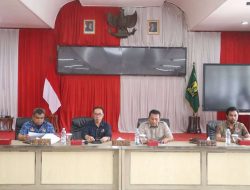 Rakor Validasi Hasil Pendataan Tim Enumerator Infrastruktur Terdampak Bencana