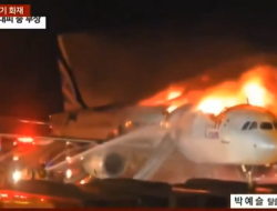 Terjadi Lagi di Korea Selatan, Pesawat Busan Air Bus Terbakar Sebelum Lepas Landas