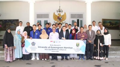 Lepas Penerima Beasiswa Gyeongnam Namhae Korea Selatan
